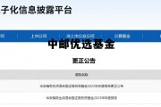 中邮优选基金公司，中邮优选基金